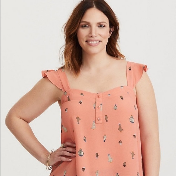 torrid Tops - NWOT, Torrid cactus top